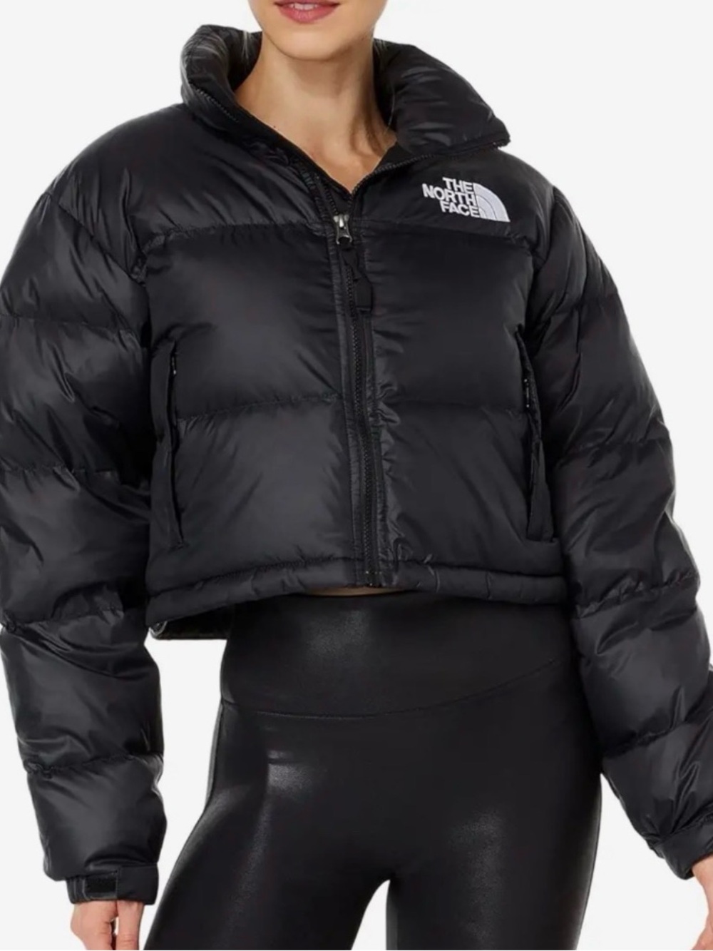 North Face Cropped Nuptse Jacket